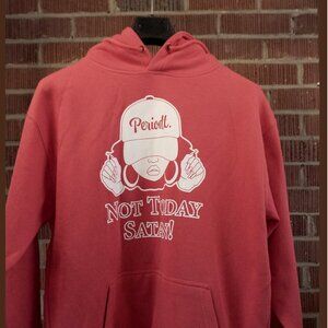 Unisex_Not Today Satan_T-Shirt_Red
